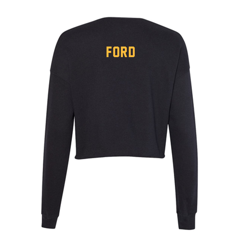 Minnesota - NCAA Men's Track & Field : Hakeem Ford - Women's Cropped Crew Fleece-1