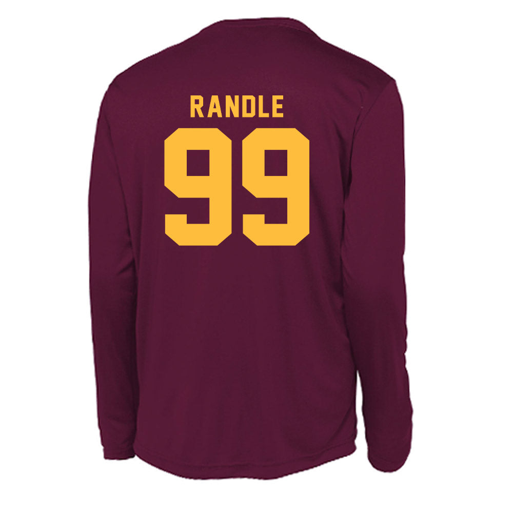 Minnesota - NCAA Football : Theorin Randle - Activewear Long Sleeve T-Shirt