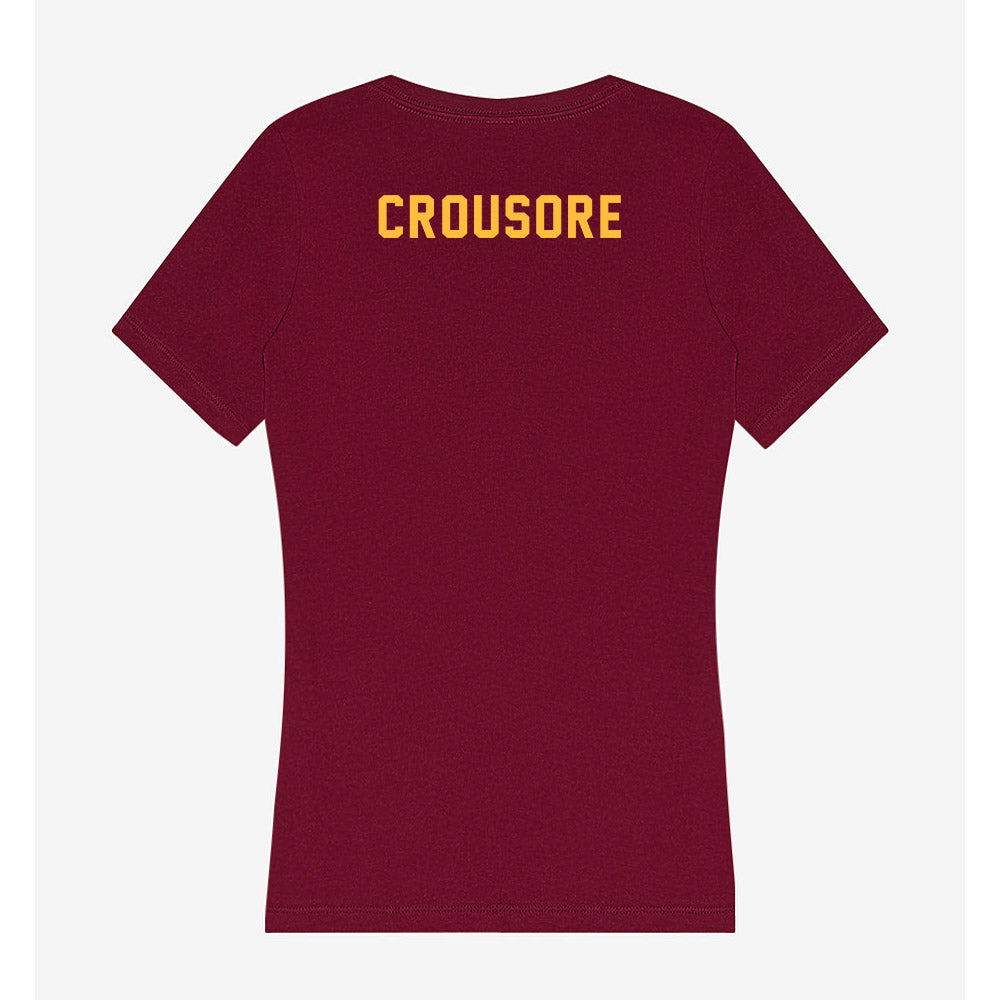 Minnesota - NCAA Men's Golf : Jack Crousore - Women's V-Neck T-Shirt-1