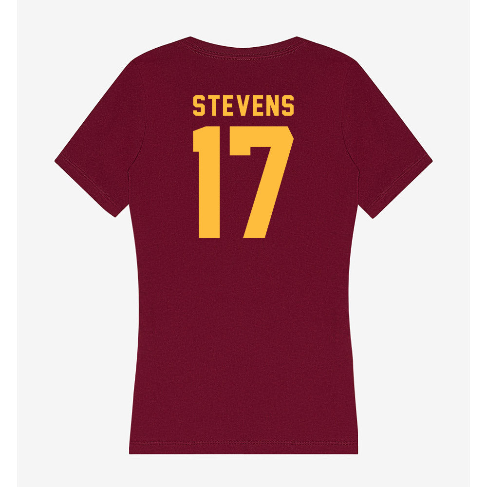 Minnesota - NCAA Football : Braiden Stevens - Women's V-Neck T-Shirt-1