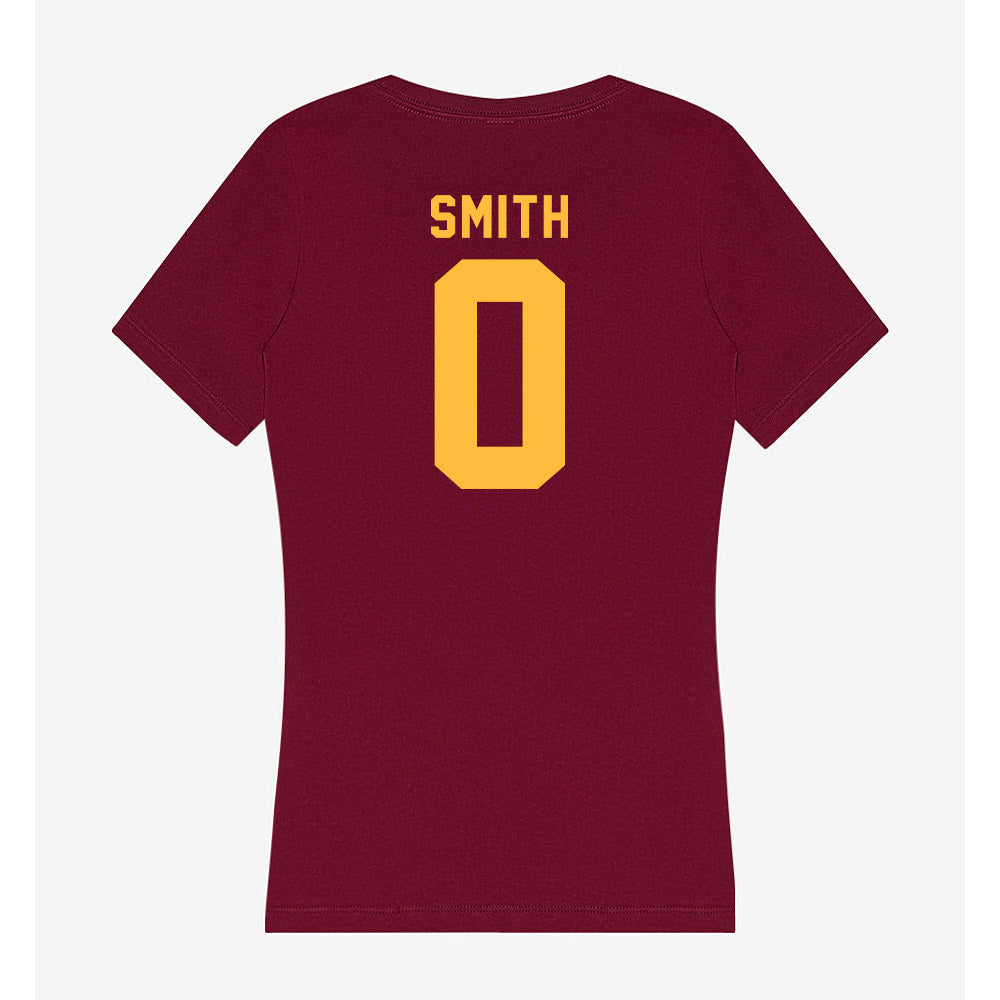 Minnesota - NCAA Football : Anthony Smith - Women's V-Neck T-Shirt-1
