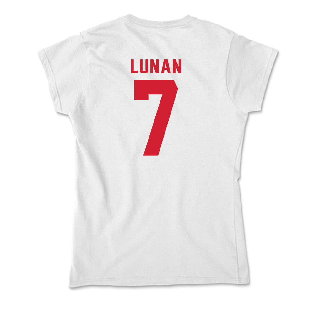 NC State - NCAA Women's Basketball : Kyshe Lunan - Soft Style Women’s T-Shirt-1