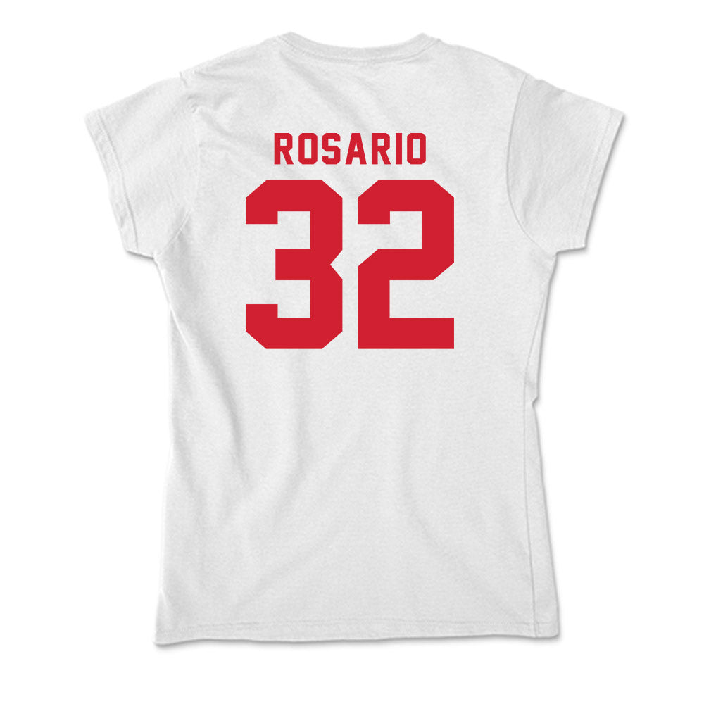 NC State - NCAA Men's Soccer : Gianni Rosario - Soft Style Women’s T-Shirt-1