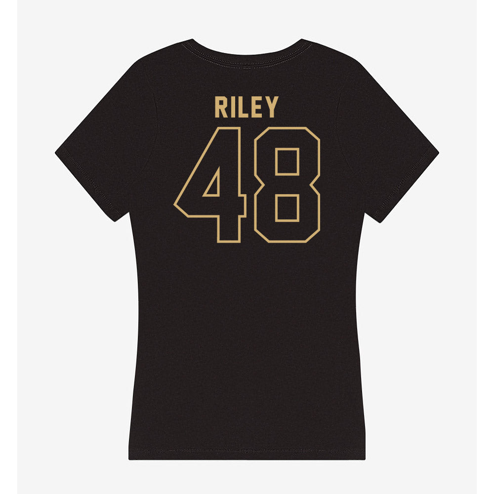 Vanderbilt - NCAA Football : Palmer Riley - Women's V-Neck T-Shirt-1