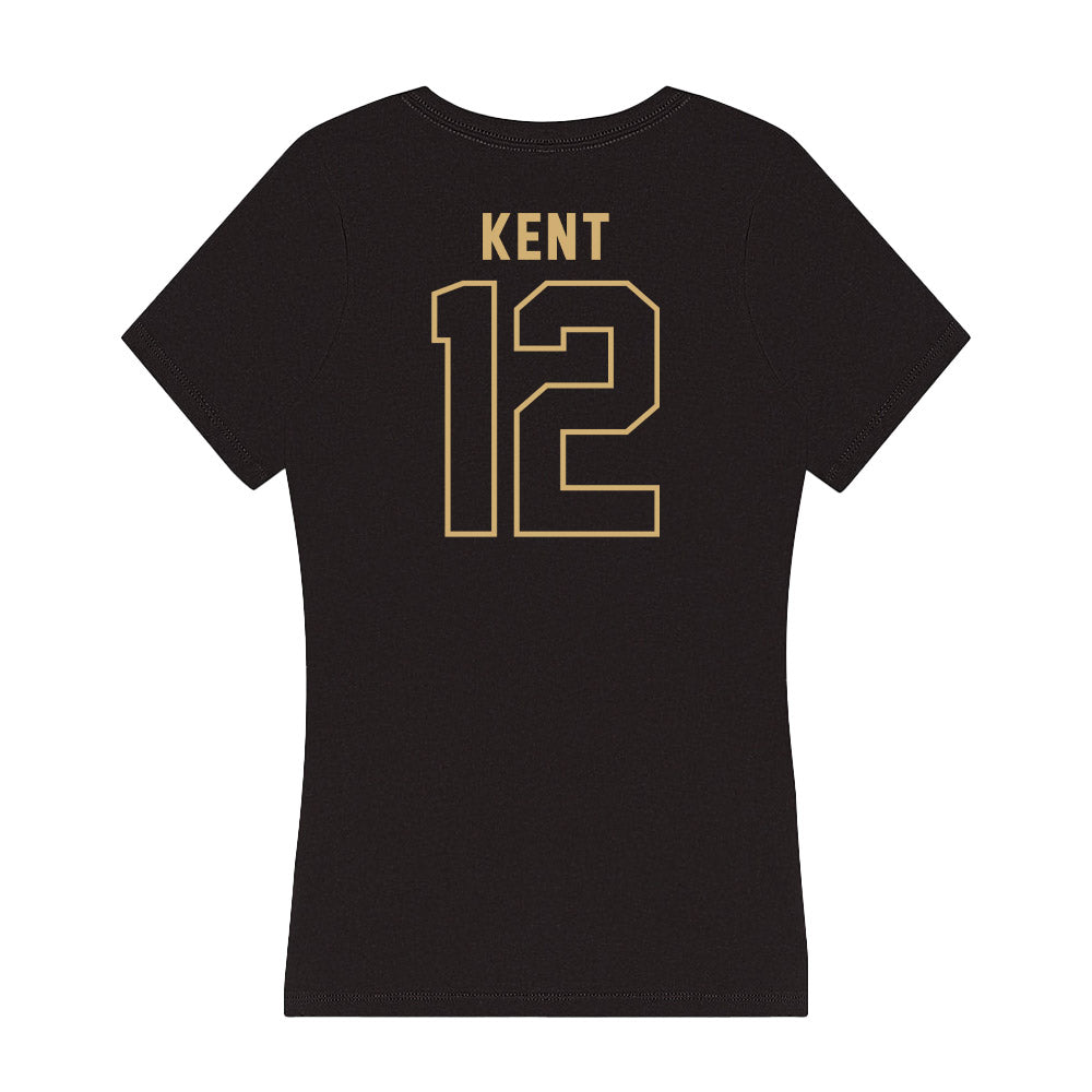 - NCAA Women's Bowling : Natalie Kent - Women's V-Neck T-Shirt-1