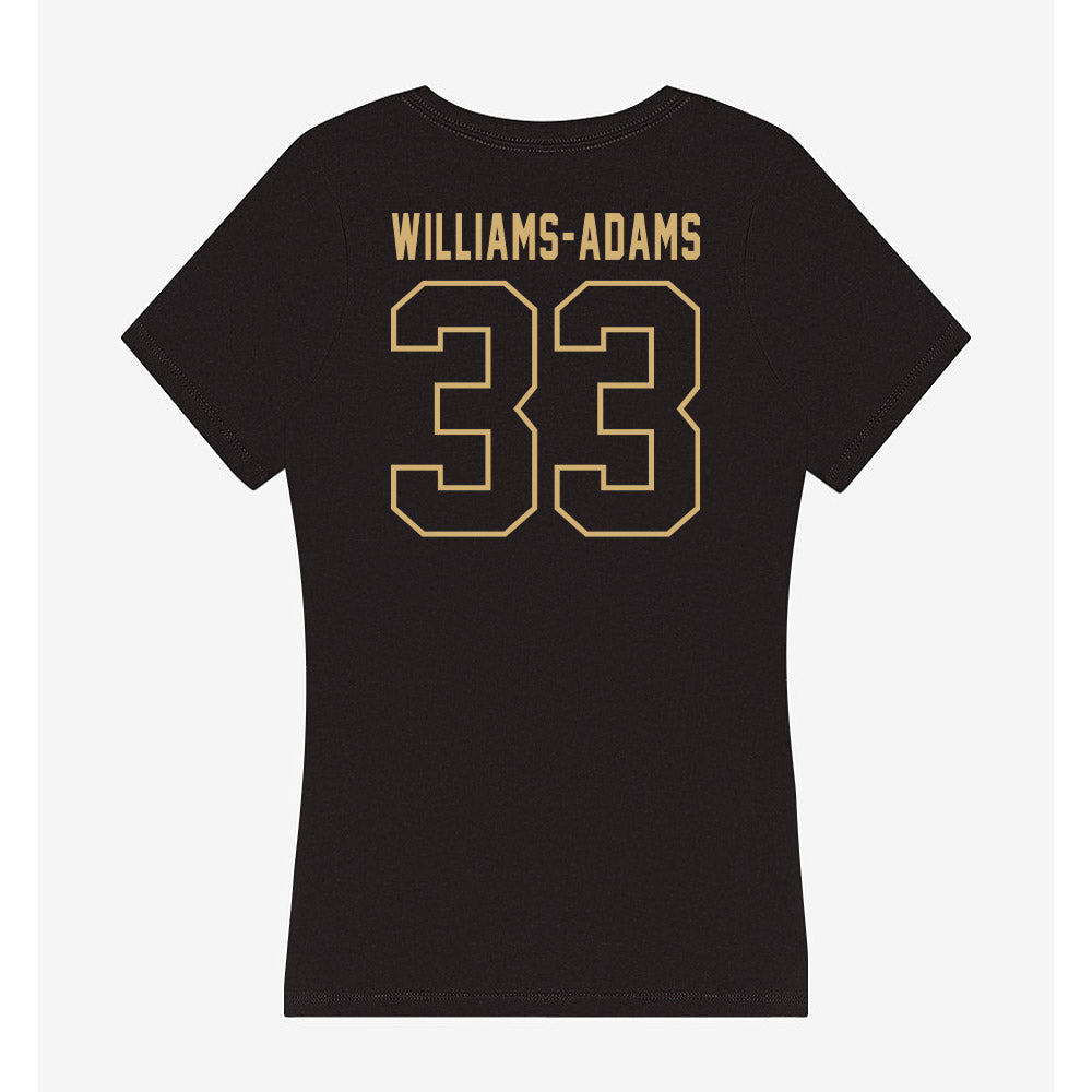 Vanderbilt - NCAA Men's Basketball : Sebastian Williams-Adams - Classic Shersey Women's V-Neck T-Shirt-1