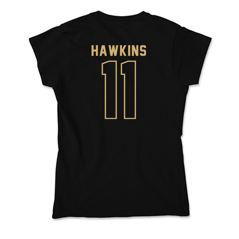 Vanderbilt - NCAA Men's Basketball : Mav Hawkins - Soft Style Women’s T-Shirt-1