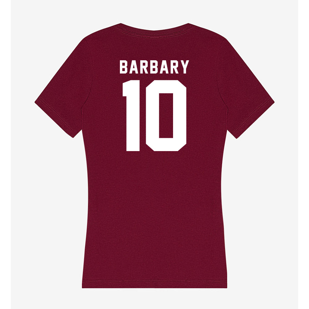 Mississippi State - NCAA Softball : Nadia Barbary - Classic Shersey Women's V-Neck T-Shirt-1