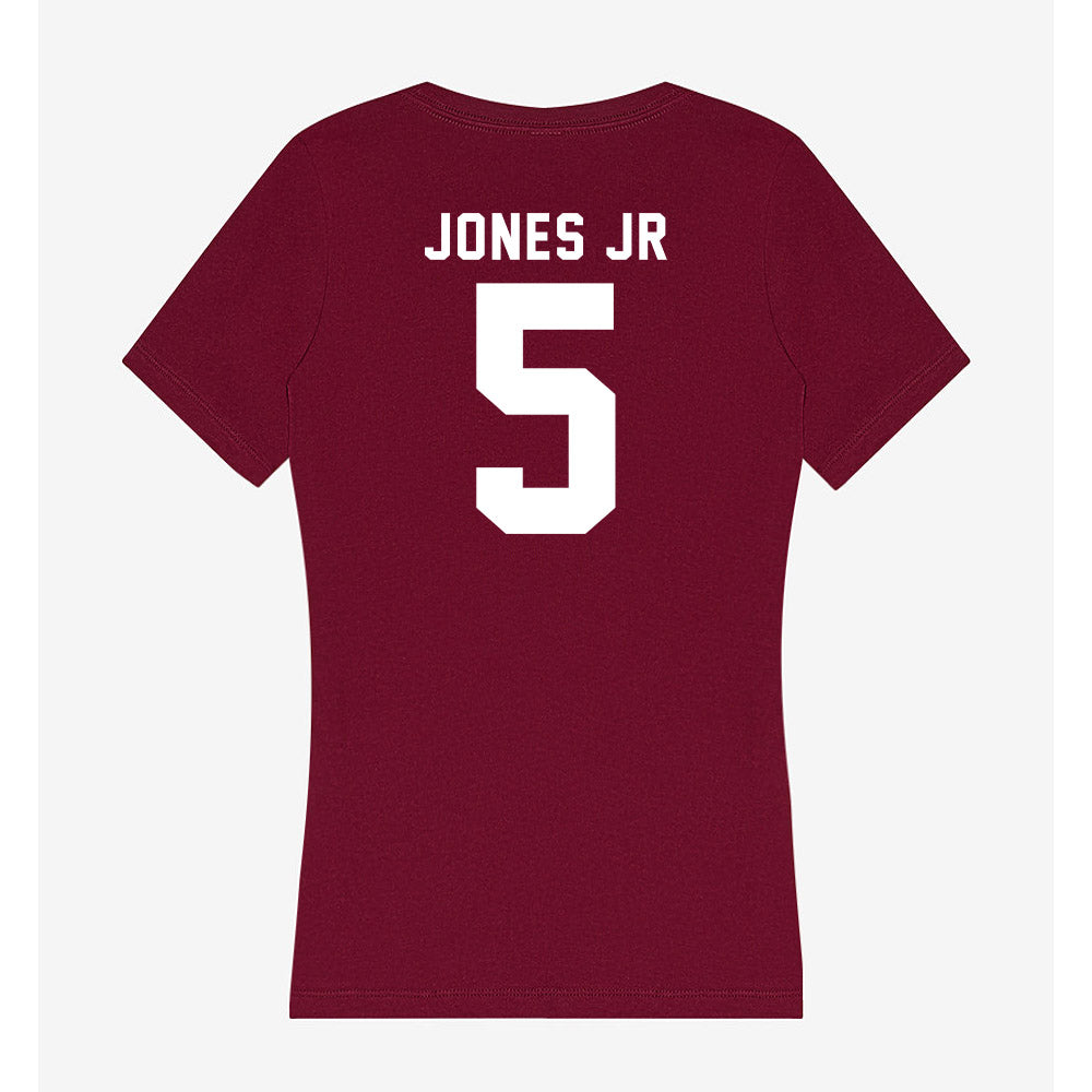 Mississippi State - NCAA Men's Basketball : Shawn Jones jr - Classic Shersey Women's V-Neck T-Shirt-1