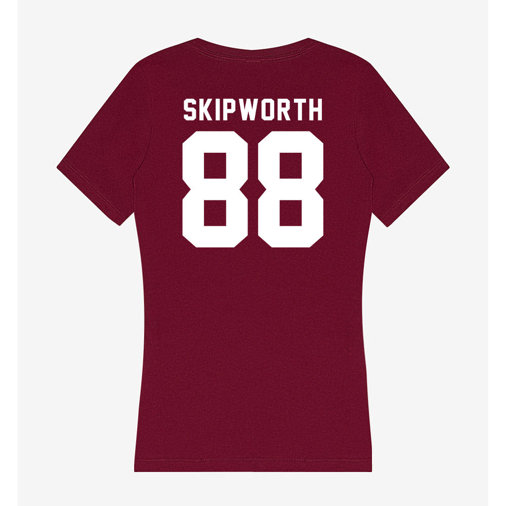Mississippi State - NCAA Football : Joeseph Skipworth - Classic Shersey Women's V-Neck T-Shirt-1