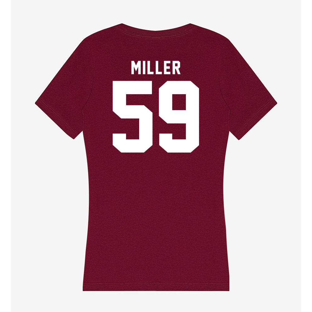 Mississippi State - NCAA Football : Tyler Miller - Classic Shersey Women's V-Neck T-Shirt-1