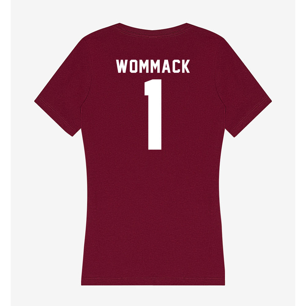 Mississippi State - NCAA Women's Soccer : Sarah Wommack - Classic Shersey Women's V-Neck T-Shirt-1