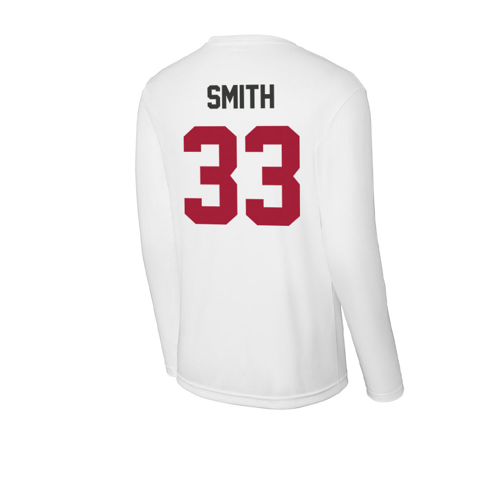 Arkansas - NCAA Football : Jakore Smith - Activewear Long Sleeve T-Shirt-1
