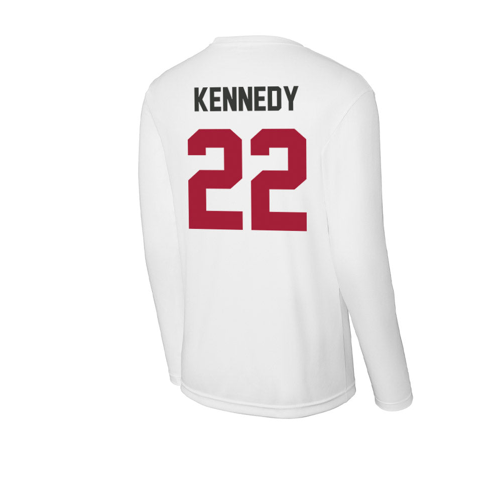 Arkansas - NCAA Softball : Dakota Kennedy - Activewear Long Sleeve T-Shirt-1