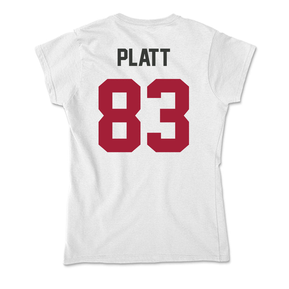 Arkansas - NCAA Football : Jaden Platt - Soft Style Women’s T-Shirt-1