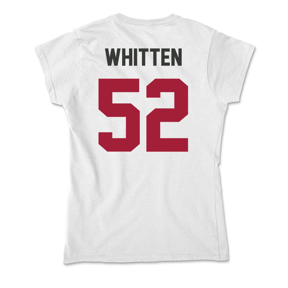Arkansas - NCAA Football : Donovan Whitten - Soft Style Women’s T-Shirt-1