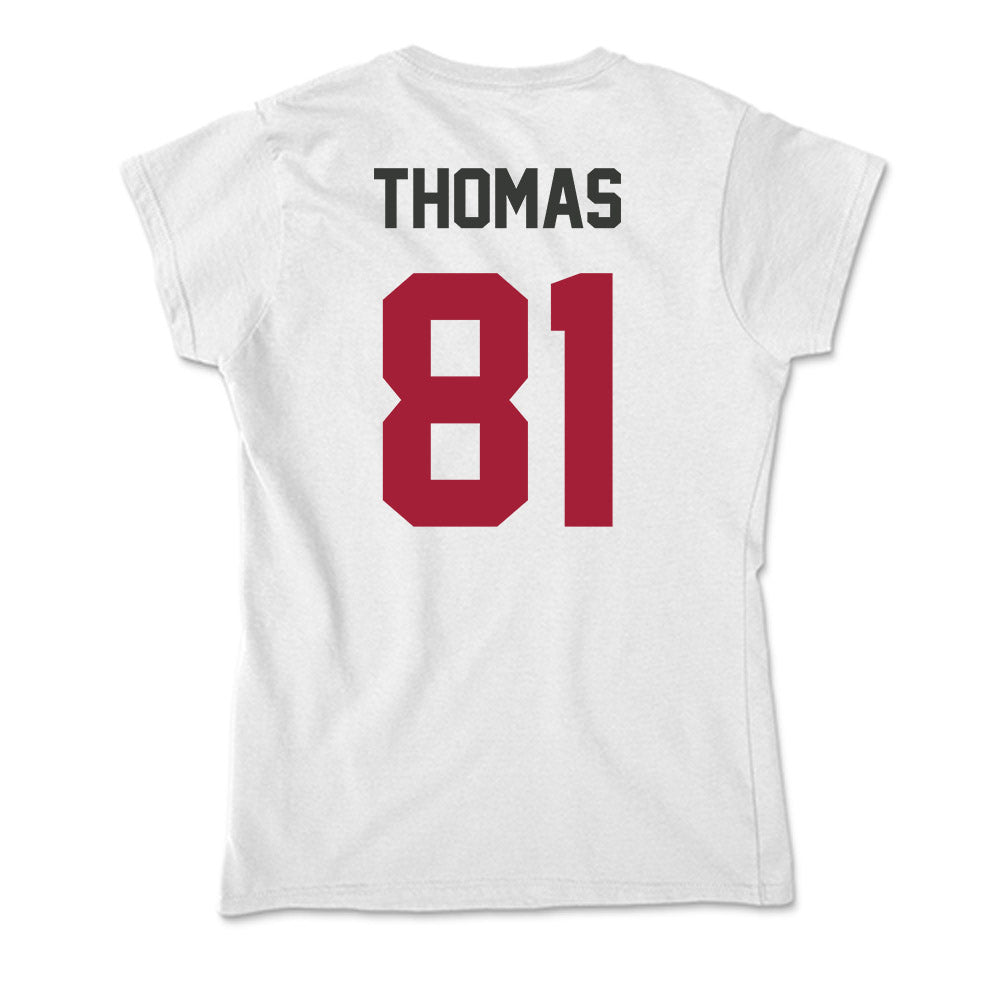 Arkansas - NCAA Football : Dai'Shaun Thomas - Soft Style Women’s T-Shirt-1