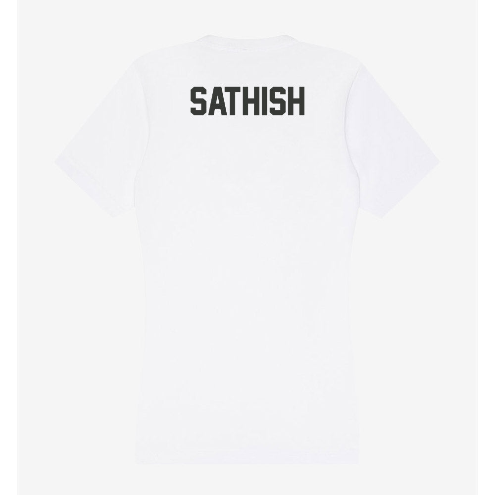 Arkansas - NCAA Women's Golf : Swetha Sathish - Women's V-Neck T-Shirt-1