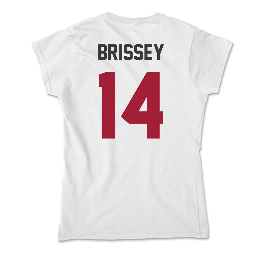 Arkansas - NCAA Baseball : Mark Brissey - Soft Style Women’s T-Shirt-1