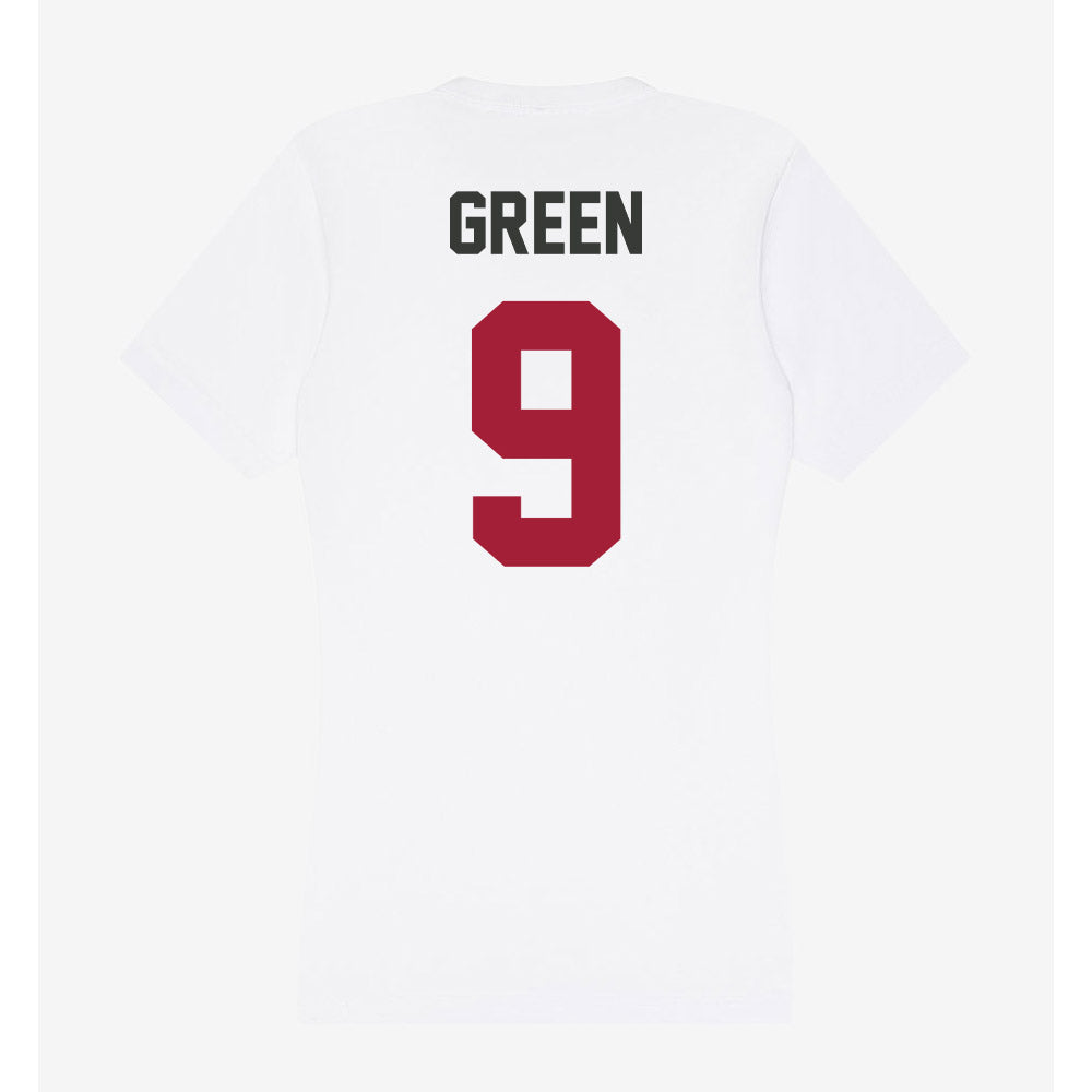 Arkansas - NCAA Women's Soccer : Londyn Green - Women's V-Neck T-Shirt-1