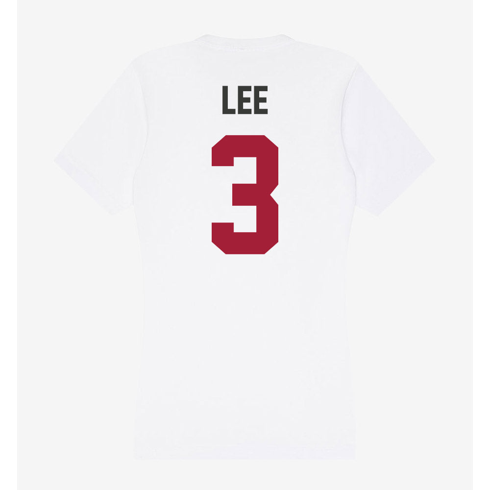 Arkansas - NCAA Football : Braydon Lee - Women's V-Neck T-Shirt-1