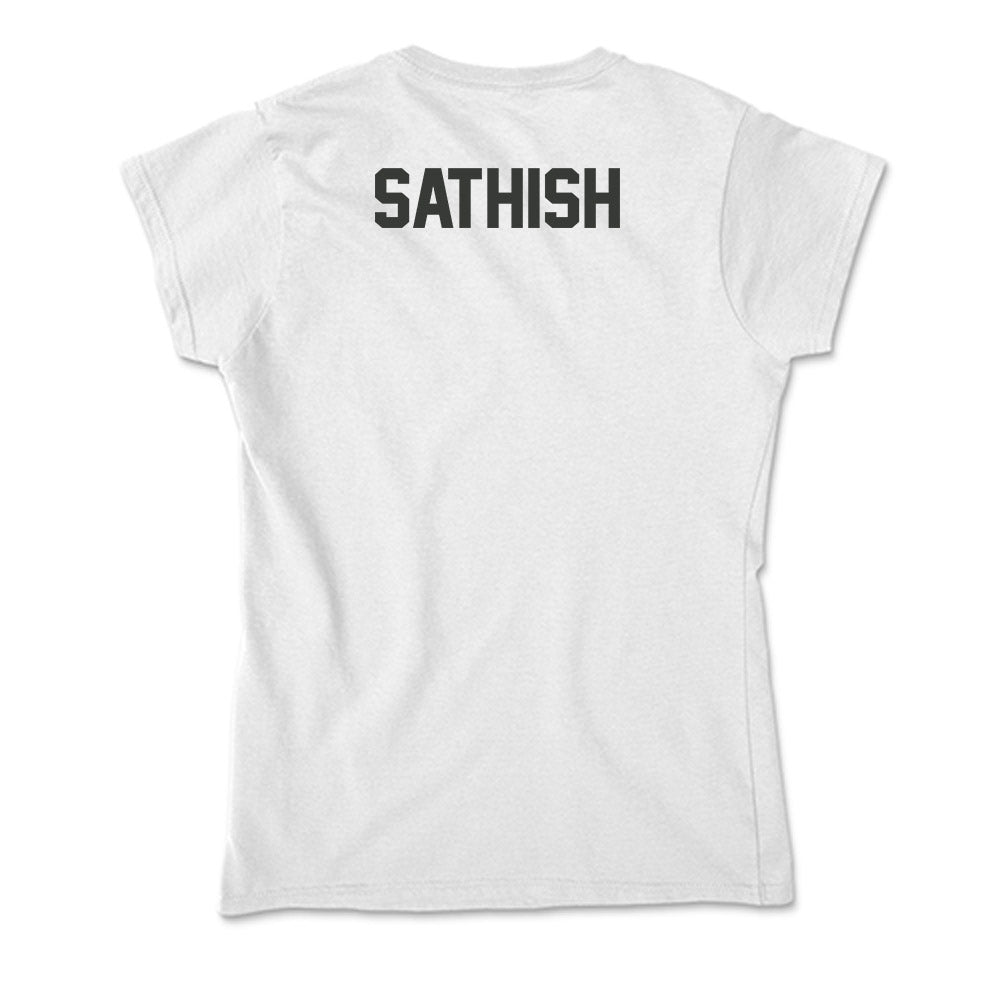 Arkansas - NCAA Women's Golf : Swetha Sathish - Soft Style Women’s T-Shirt-1