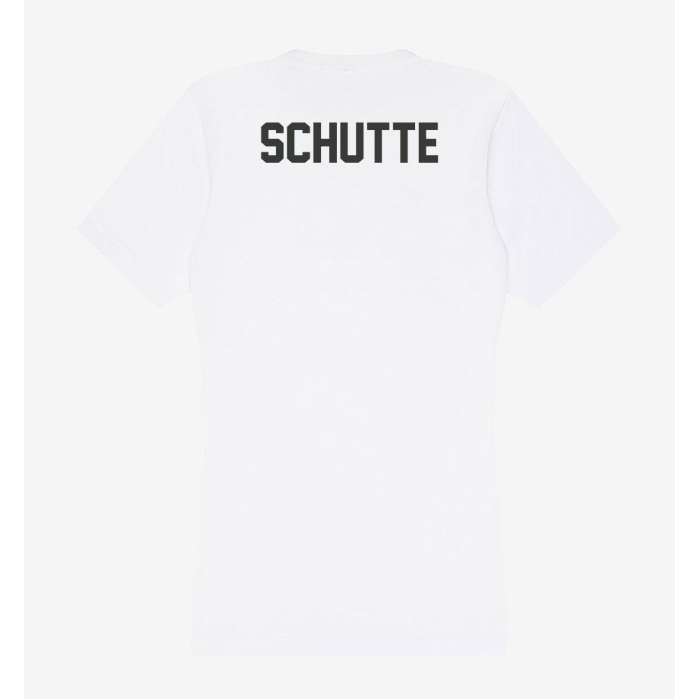 Arkansas - NCAA Women's Golf : Abbey Schutte - Women's V-Neck T-Shirt-1