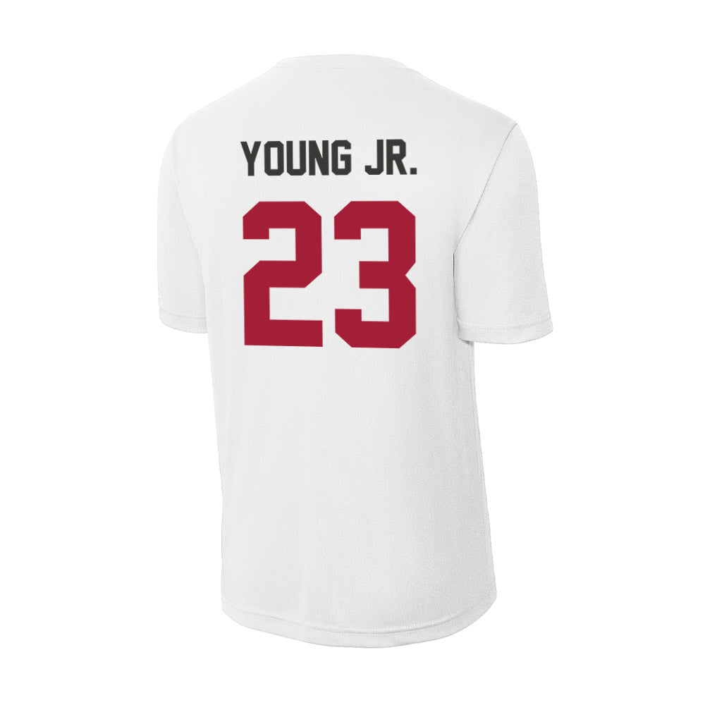 Arkansas - NCAA Football : Kevin Young Jr. - Activewear T-Shirt-1