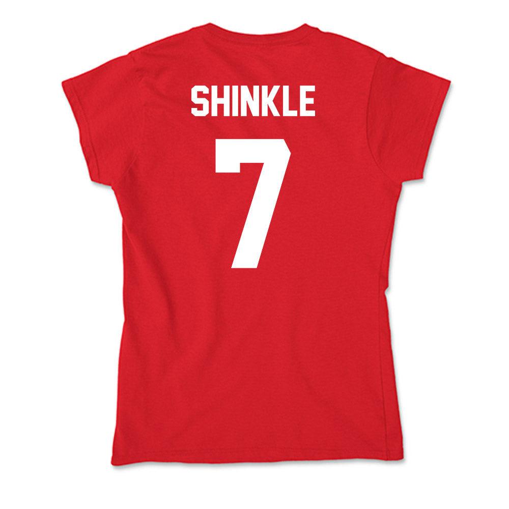 Gonzaga - NCAA Baseball : Bo Shinkle - Soft Style Women’s T-Shirt-1