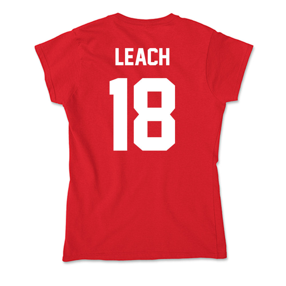 Gonzaga - NCAA Baseball : Bryson Leach - Soft Style Women’s T-Shirt-1