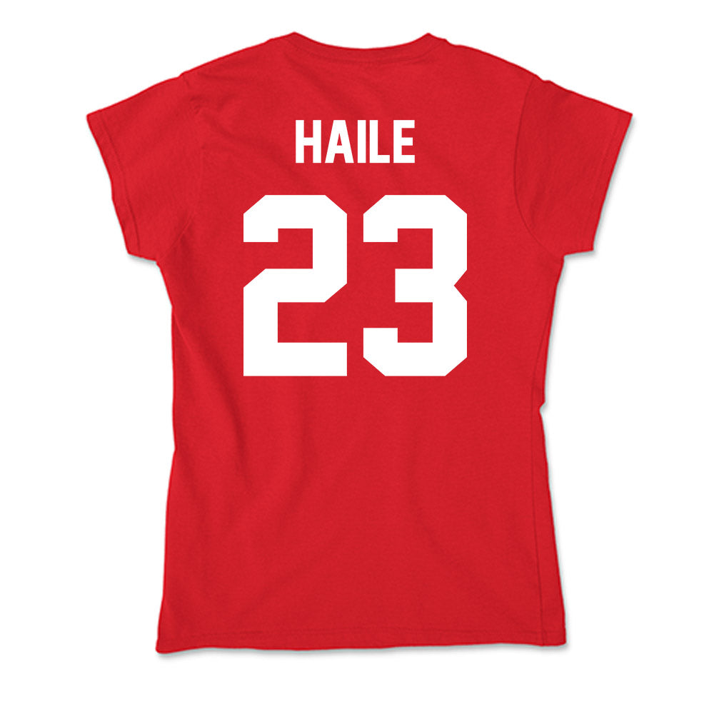 Gonzaga - NCAA Women's Basketball : Jaiden Haile - Soft Style Women’s T-Shirt-1