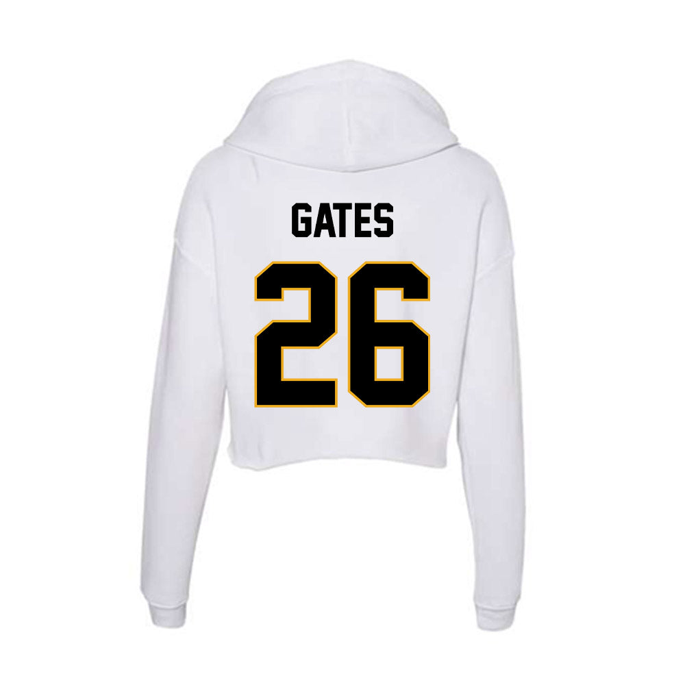 Missouri - NCAA Football : Jaxson Gates - Classic Shersey Women's Crop Fleece Hooded Sweatshirt-1