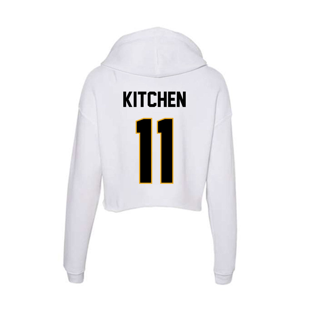 Missouri - NCAA Football : Langden Kitchen - Women's Crop Fleece Hoodie-1