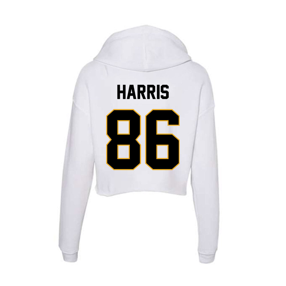 Missouri - NCAA Football : Jordon Harris - Classic Shersey Women's Crop Fleece Hooded Sweatshirt-1