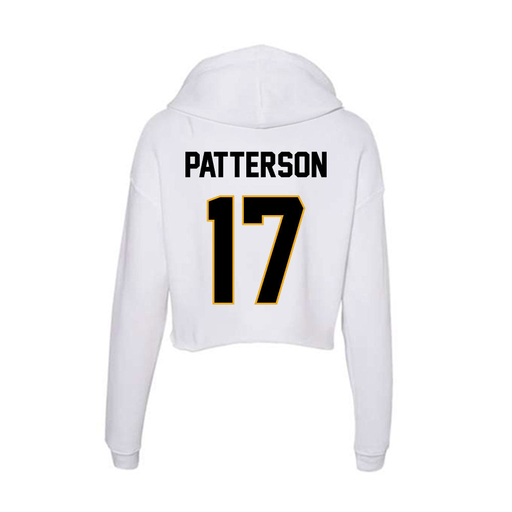 Missouri - NCAA Baseball : Chris Patterson - Women's Crop Fleece Hoodie-1