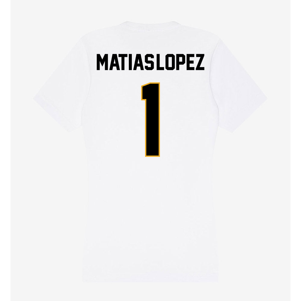 Missouri - NCAA Women's Volleyball : Zoey Matias-Lopez - Classic Shersey Women's V-Neck T-Shirt-1