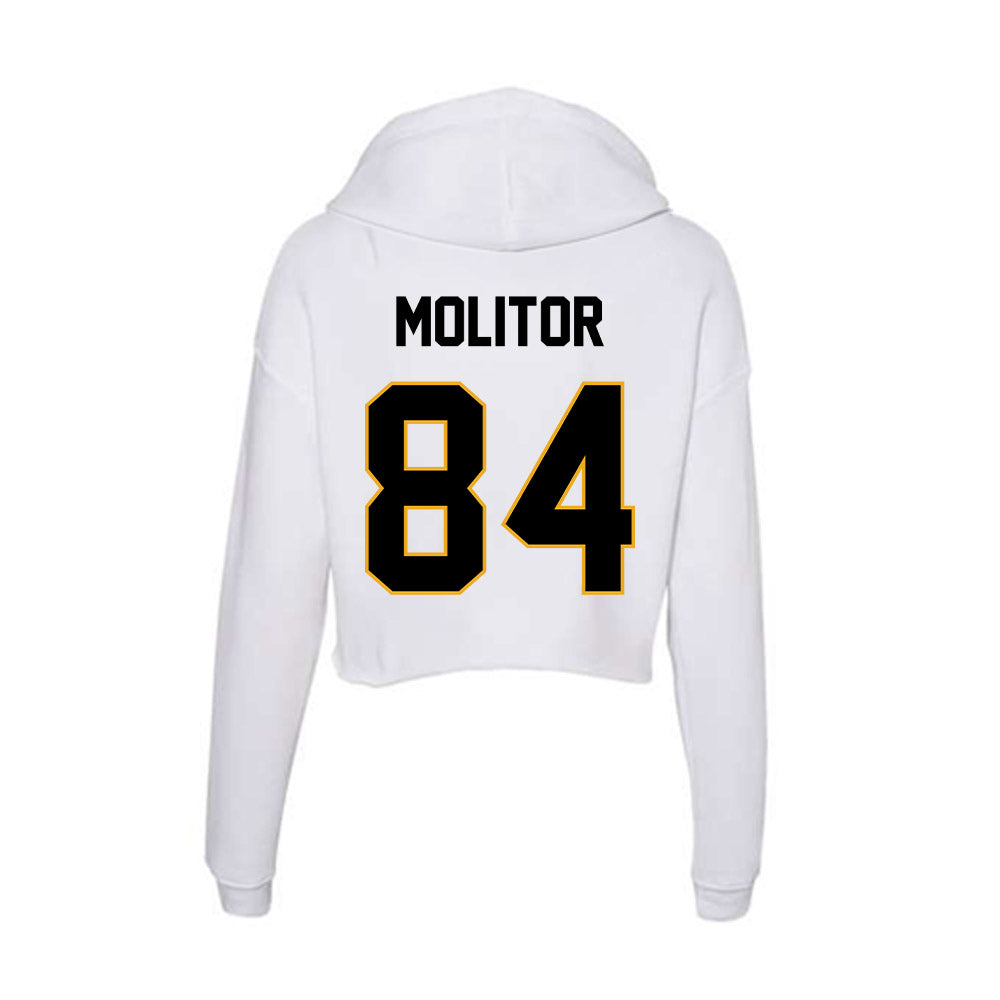 Missouri - NCAA Football : Adam Molitor - Women's Crop Fleece Hoodie-1