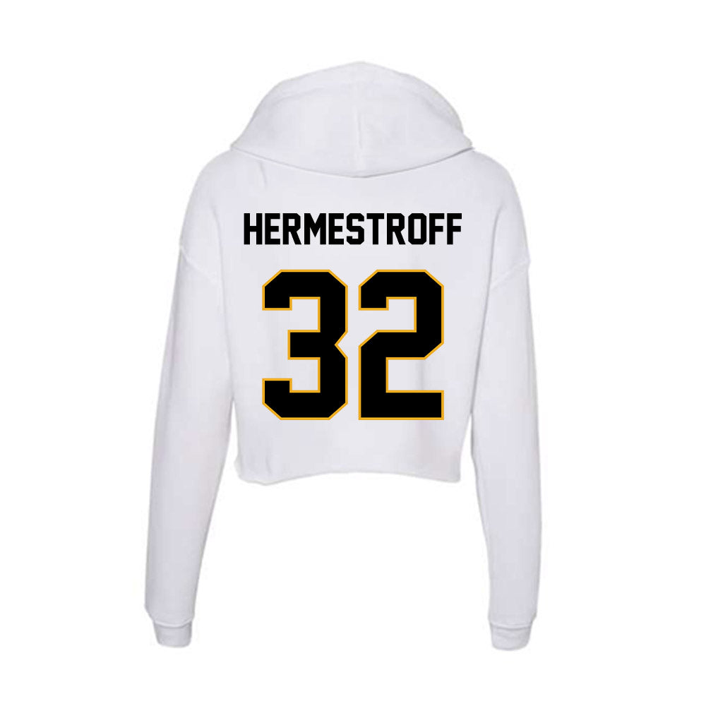 Missouri - NCAA Football : Maddux Hermestroff - Classic Shersey Women's Crop Fleece Hoodie-1