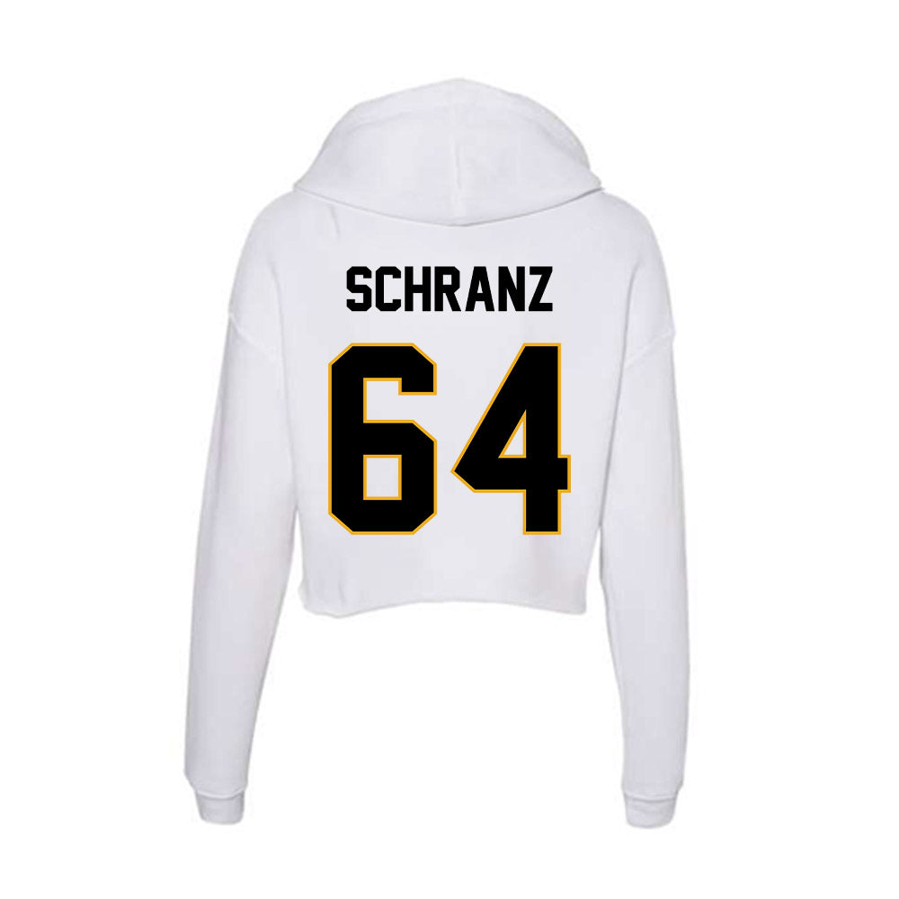 Missouri - NCAA Football : Joseph Schranz - Classic Shersey Women's Crop Fleece Hooded Sweatshirt-1
