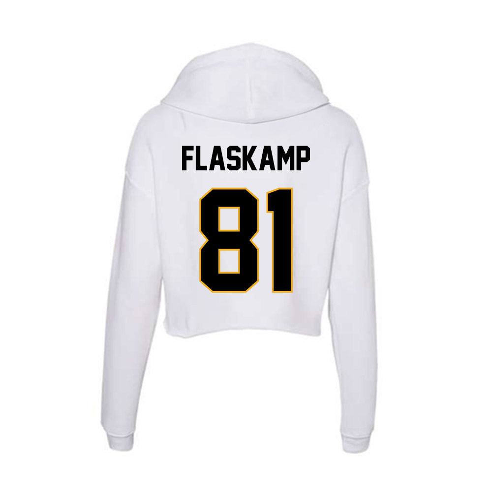 Missouri - NCAA Football : Noah Flaskamp - Women's Crop Fleece Hoodie-1