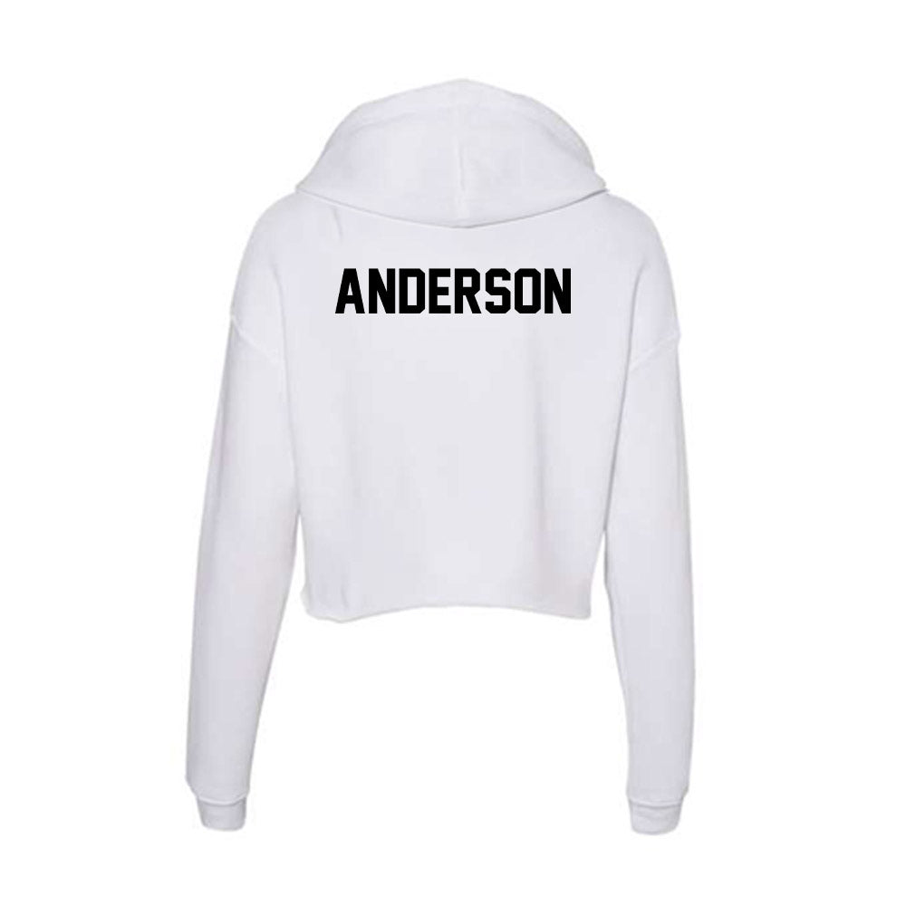 Missouri - NCAA Women's Cross Country : Teegan Anderson - Classic Shersey Women's Crop Fleece Hoodie-1