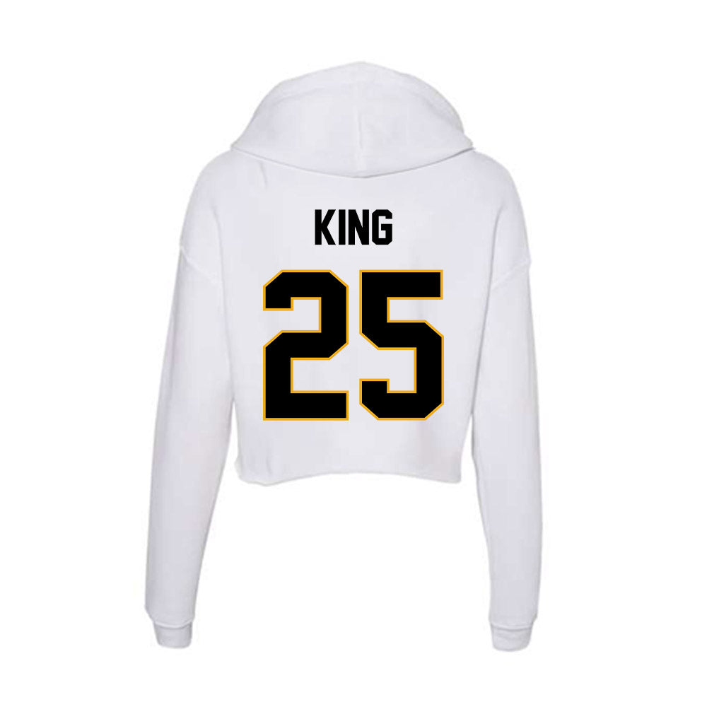 Missouri - NCAA Football : Jason King - Classic Shersey Women's Crop Fleece Hoodie-1