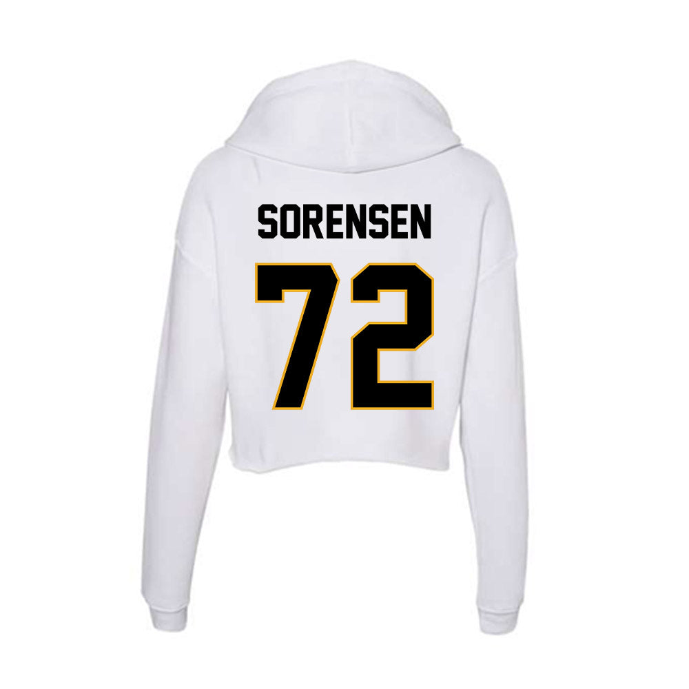 Missouri - NCAA Football : Colin Sorensen - Classic Shersey Women's Crop Fleece Hooded Sweatshirt-1