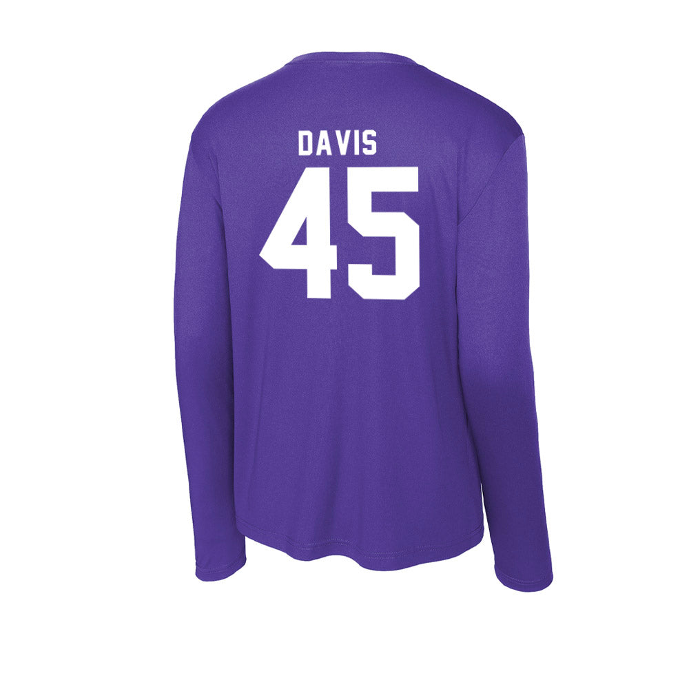 TCU - NCAA Baseball : Lance Davis - Activewear Long Sleeve T-Shirt-1