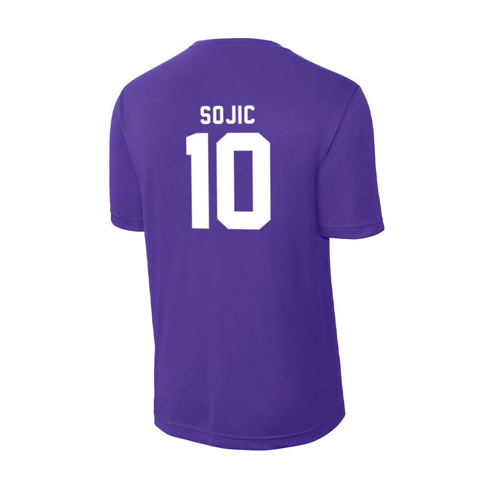 TCU - NCAA Men's Basketball : Milos Sojic - Activewear T-Shirt-1