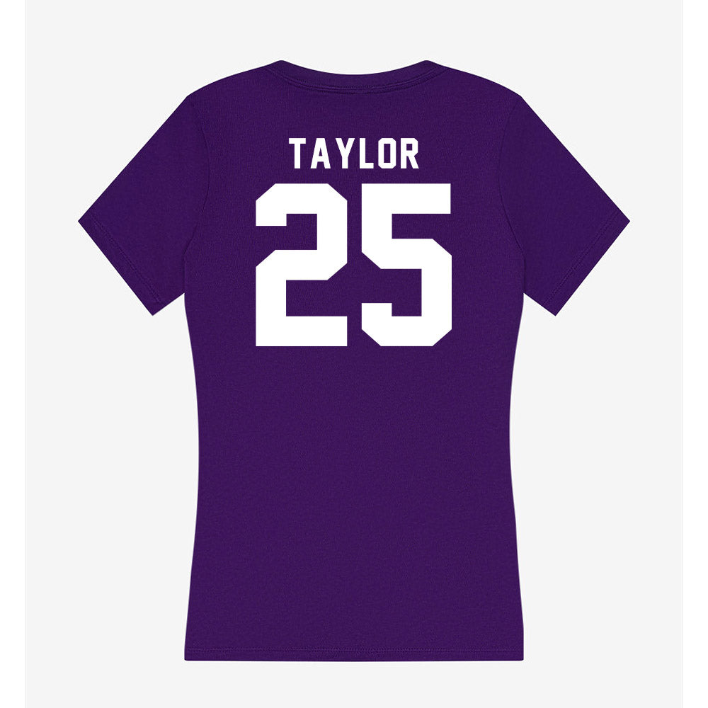 TCU - NCAA Football : Zachary Taylor - Women's V-Neck T-Shirt-1