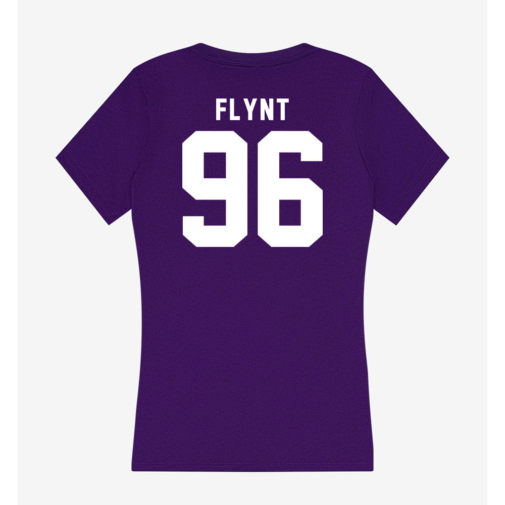 TCU - NCAA Football : Maddox Flynt - Women's V-Neck T-Shirt-1