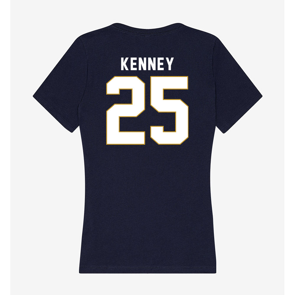 Notre Dame - NCAA Women's Lacrosse : Anna Kenney - Women's V-Neck T-Shirt-1