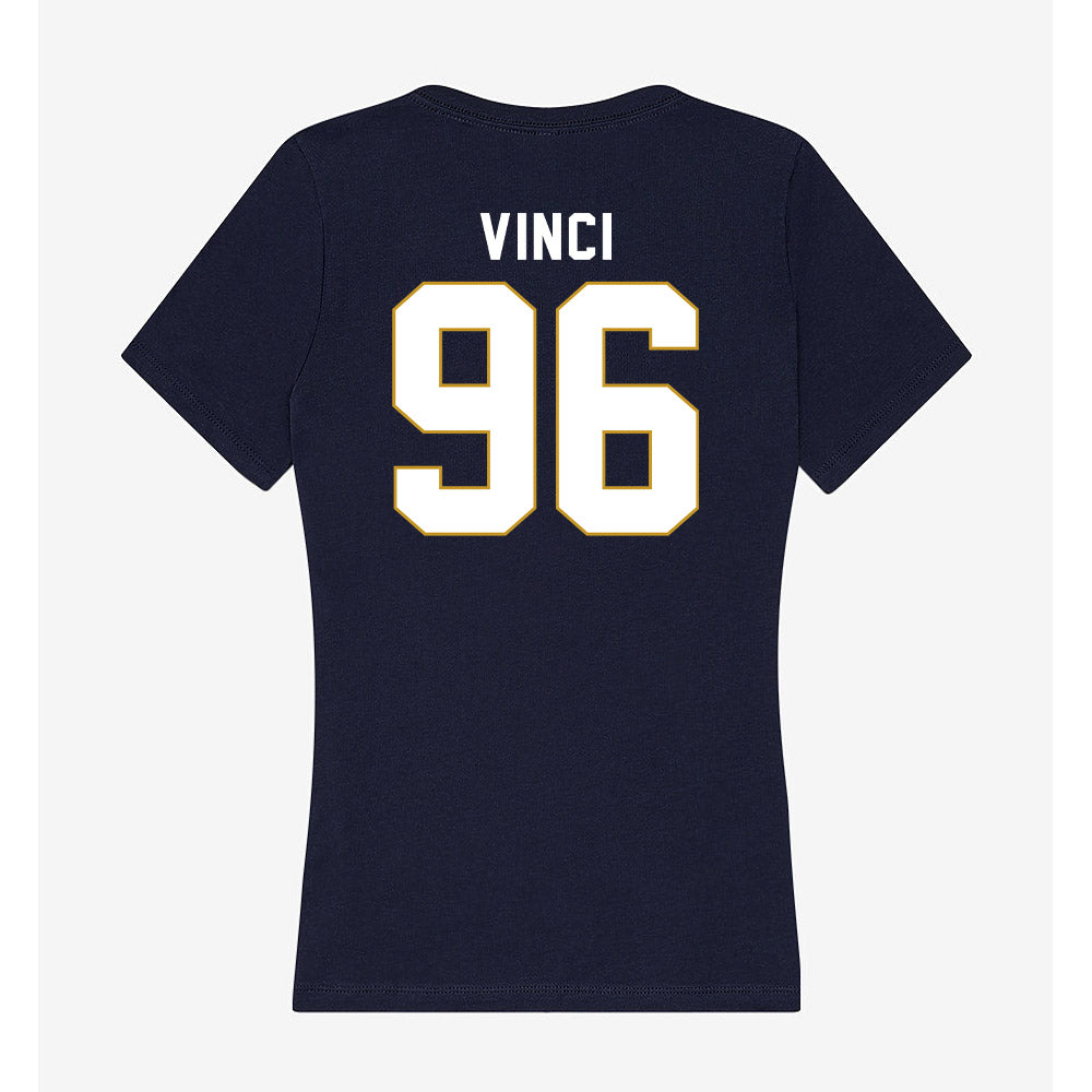 Notre Dame - NCAA Football : Joseph Vinci - Women's V-Neck T-Shirt-1