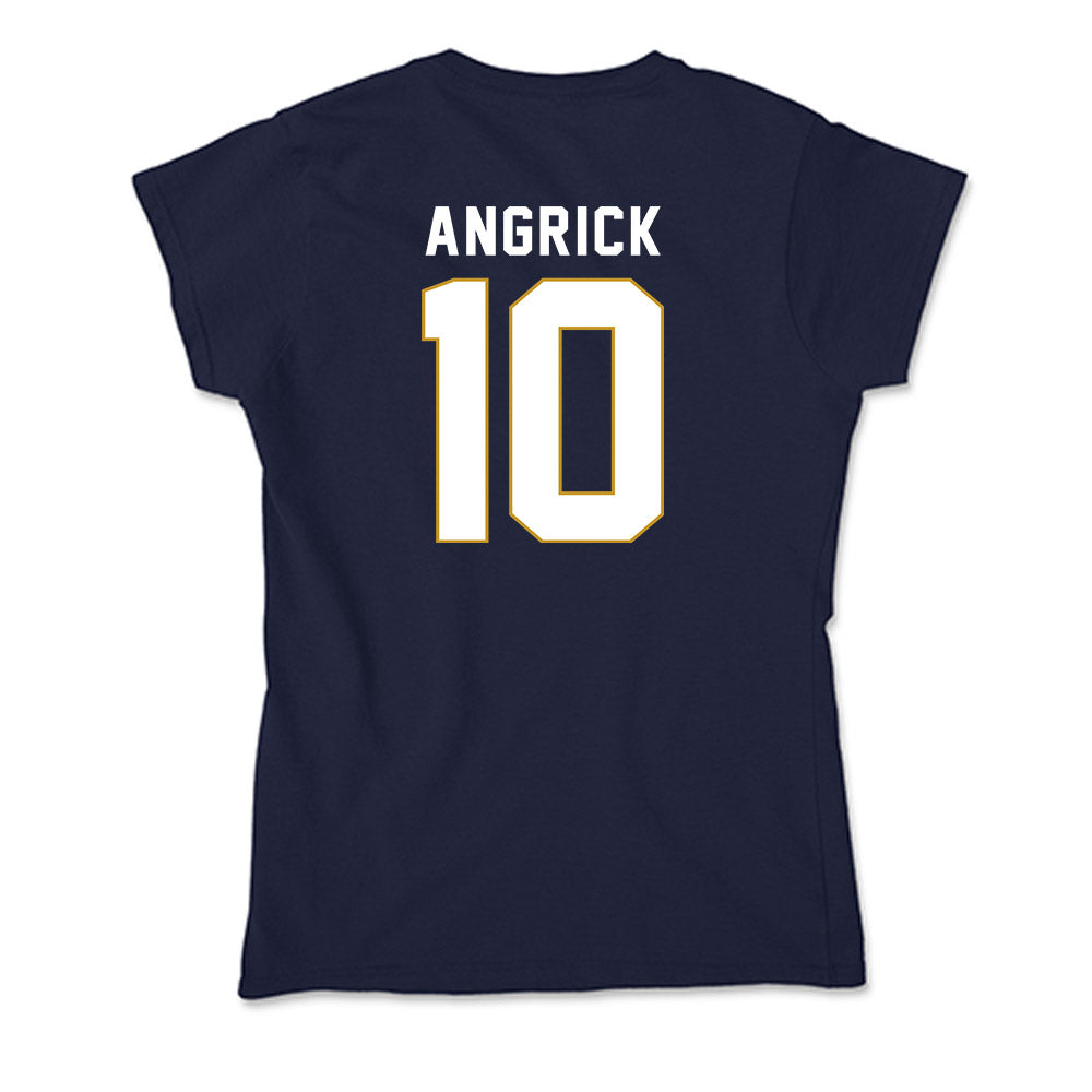 Notre Dame - NCAA Men's Lacrosse : Will Angrick - Soft Style Women’s T-Shirt-1